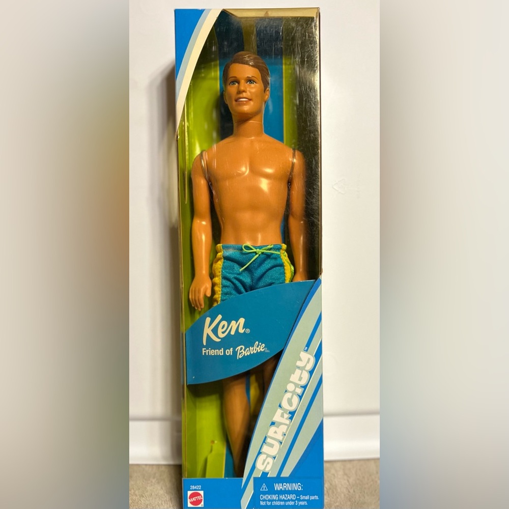Vintage Ken Surf City New in Box Never Opened